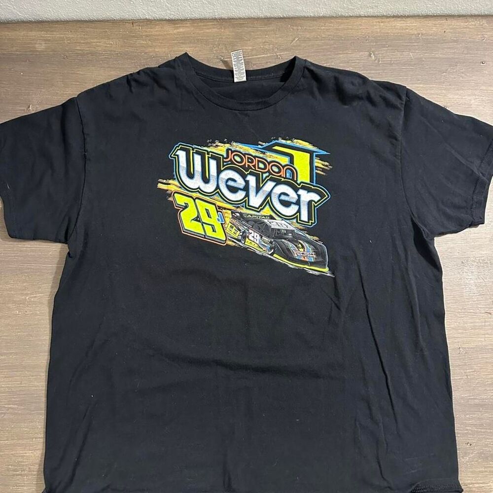 Nascar Men's Black T-shirt